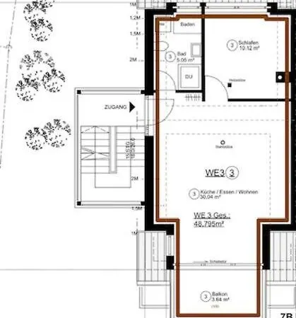Lejlighed Exklusive Neubau-ferienwohnung Mit Fernsicht